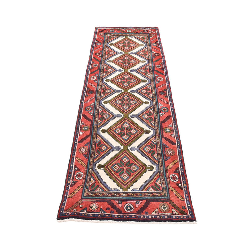 Läufer Perser - Nomadic - 288 x 75 cm - dunkelrot