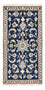 Perserteppich - Nain - 138 x 67 cm - dunkelblau