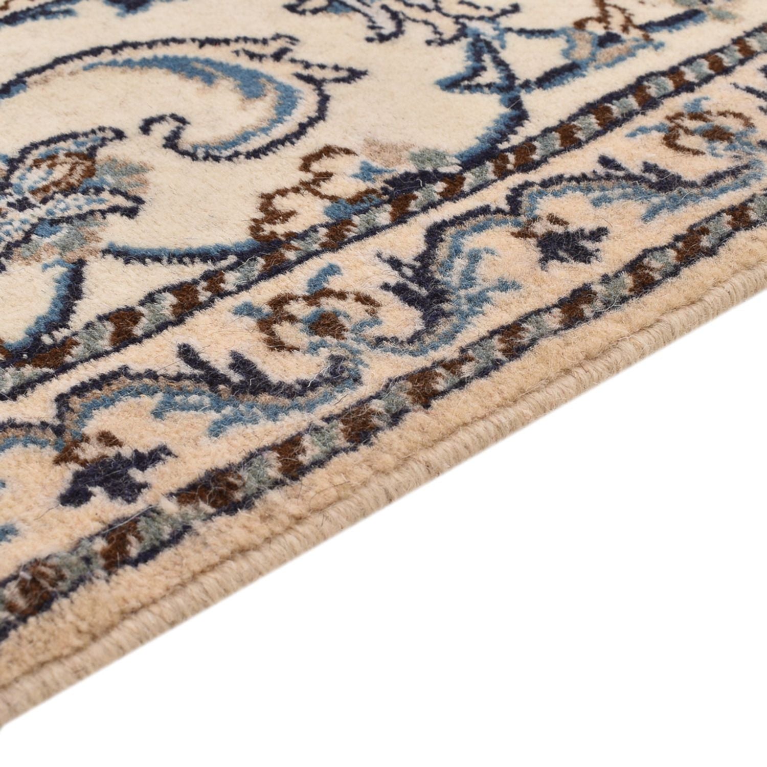 Perserteppich - Nain - 139 x 73 cm - creme
