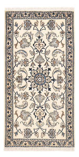 Perserteppich - Nain - 133 x 69 cm - creme