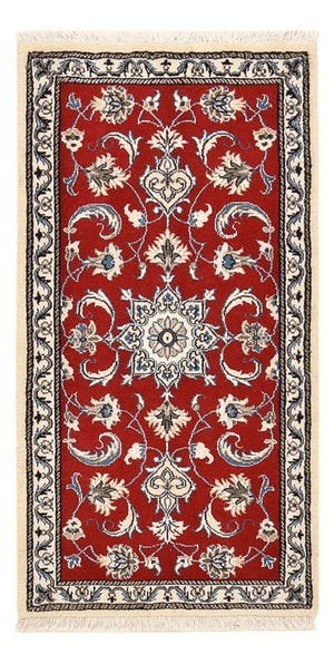 Perserteppich - Nain - 139 x 71 cm - rot