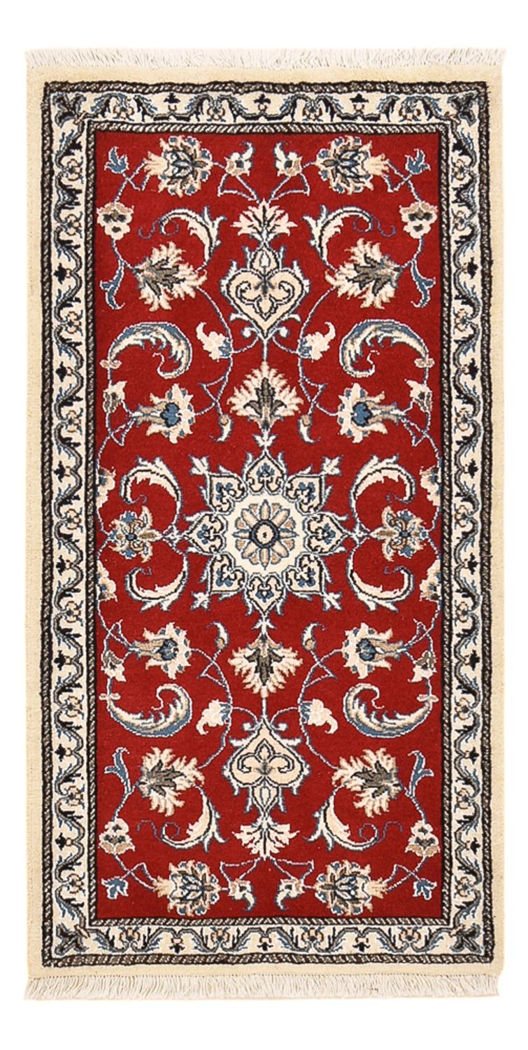 Perserteppich - Nain - 139 x 71 cm - rot