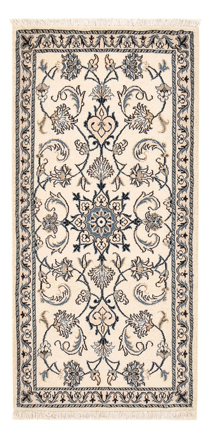 Perserteppich - Nain - 146 x 70 cm - creme