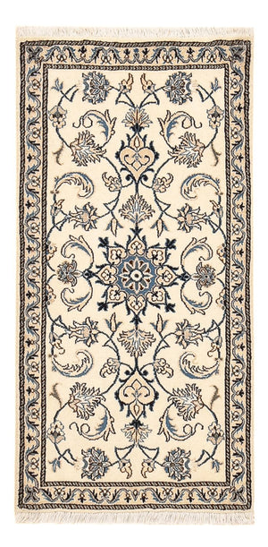 Perserteppich - Nain - 139 x 69 cm - creme