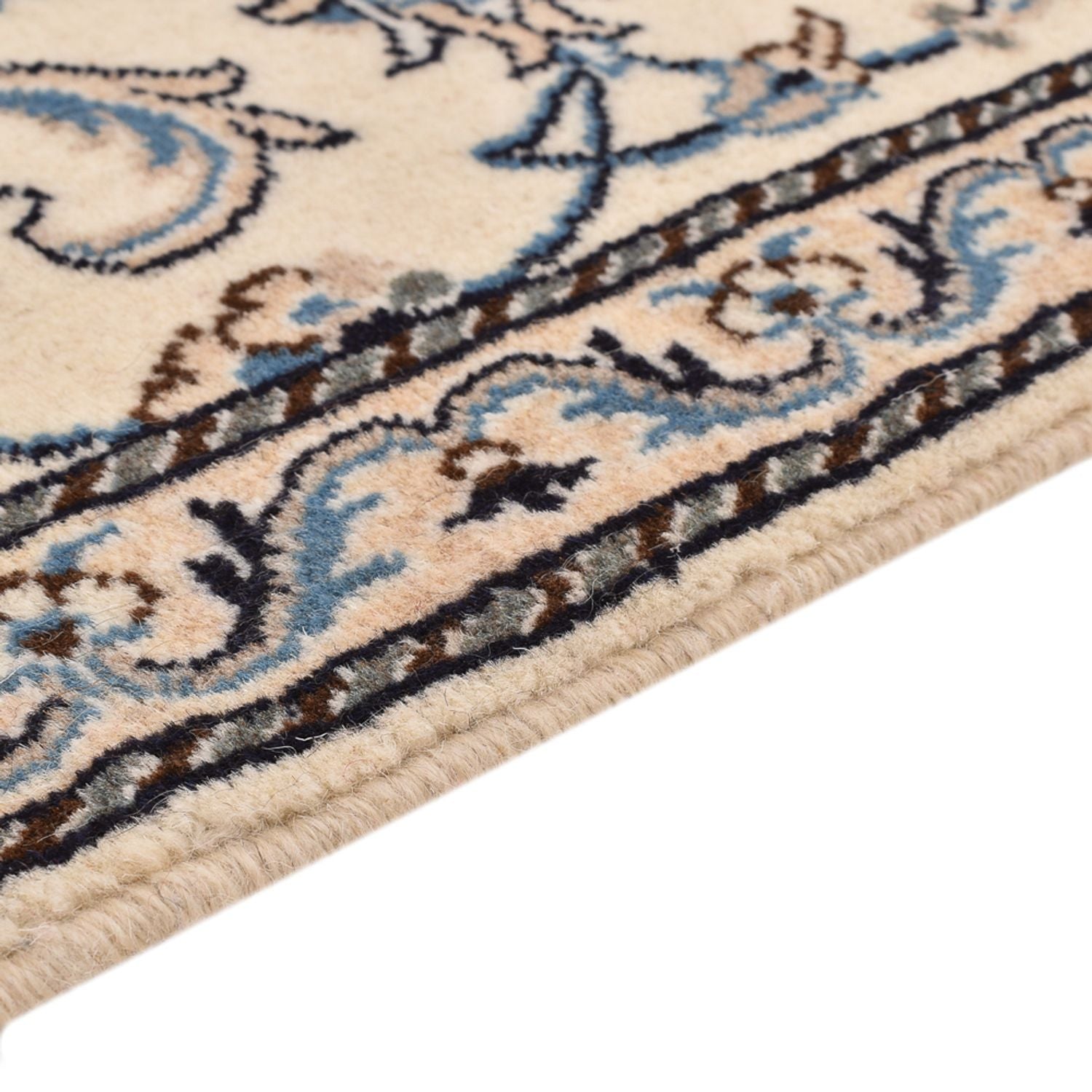 Perserteppich - Nain - 139 x 69 cm - creme