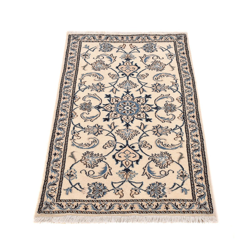 Perserteppich - Nain - 139 x 69 cm - creme