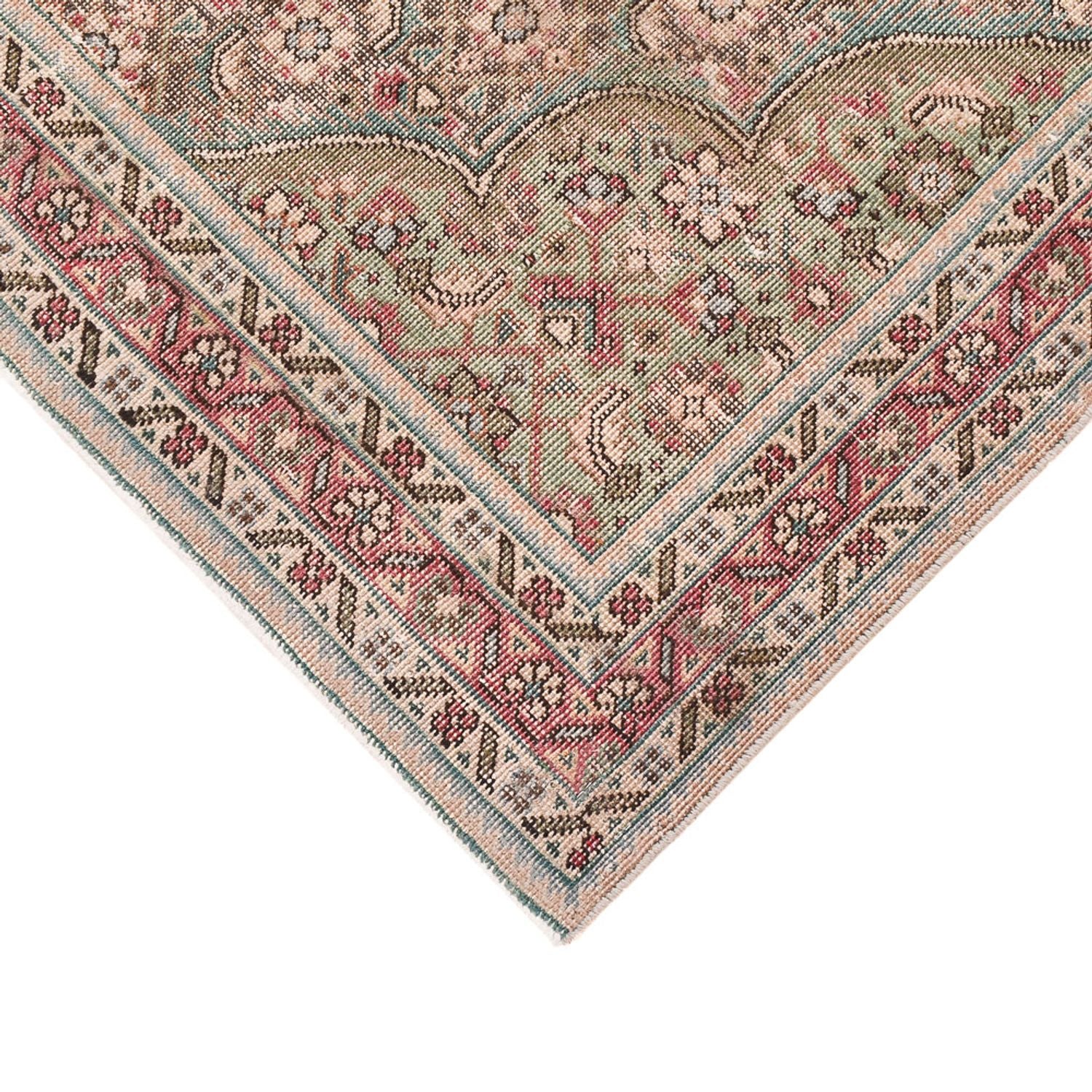 Vintage Teppich - 182 x 136 cm - beige