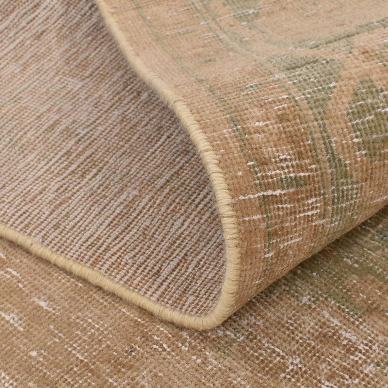 Vintage Teppich - 206 x 145 cm - dunkelbeige