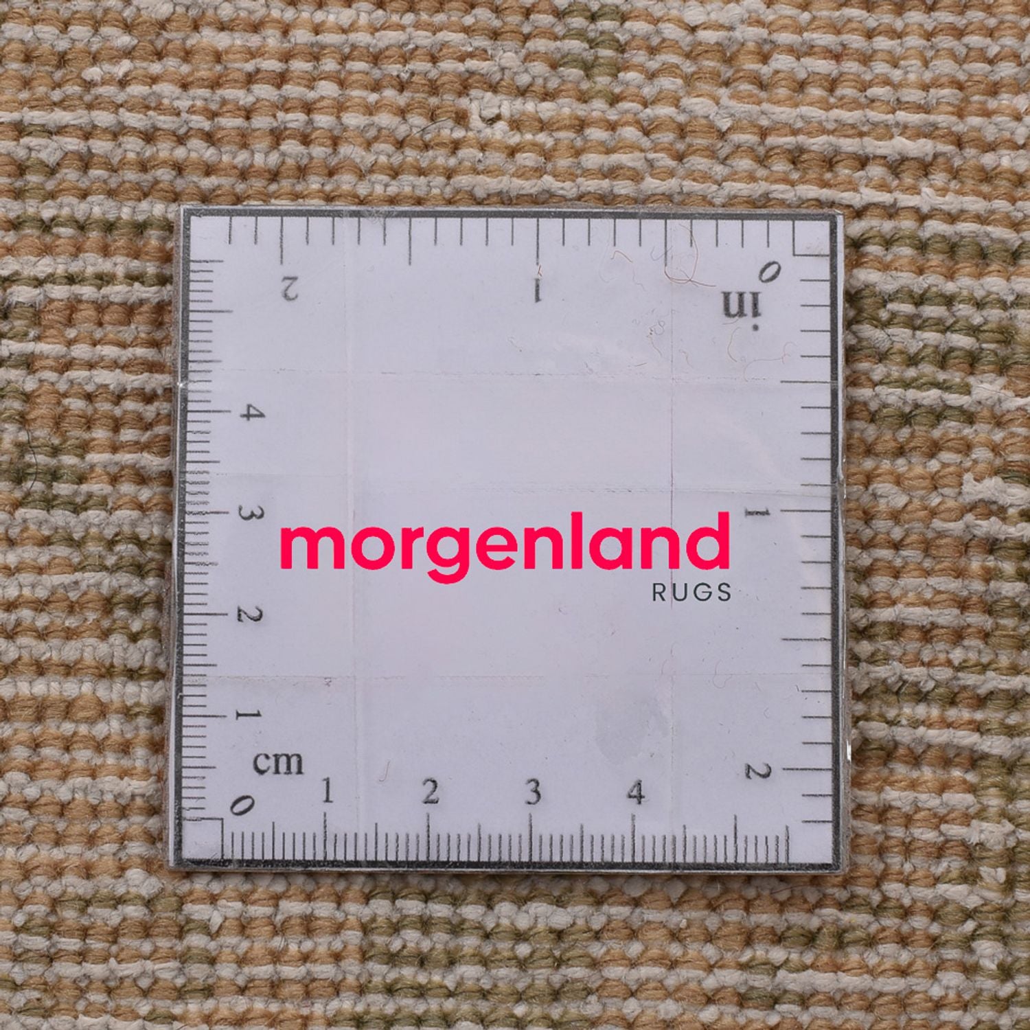 Vintage Teppich - 206 x 145 cm - dunkelbeige