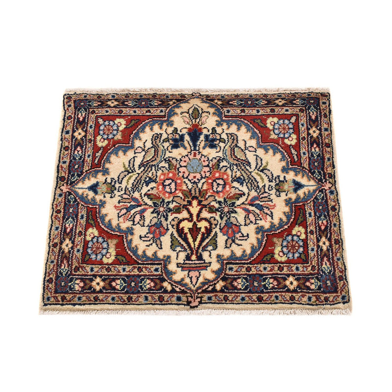Perserteppich - Nomadic - 61 x 52 cm - mehrfarbig