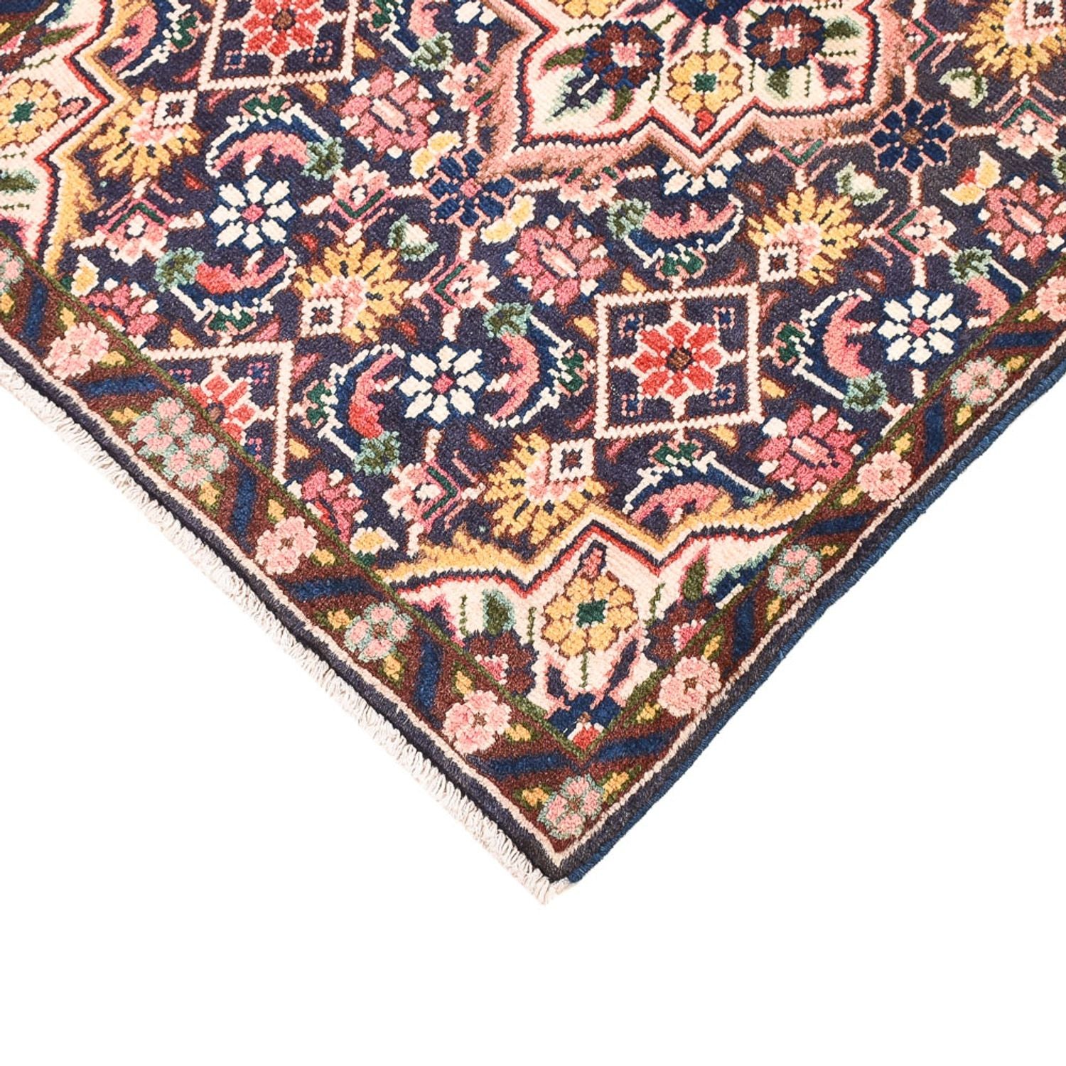 Perserteppich - Nomadic - 91 x 61 cm - mehrfarbig