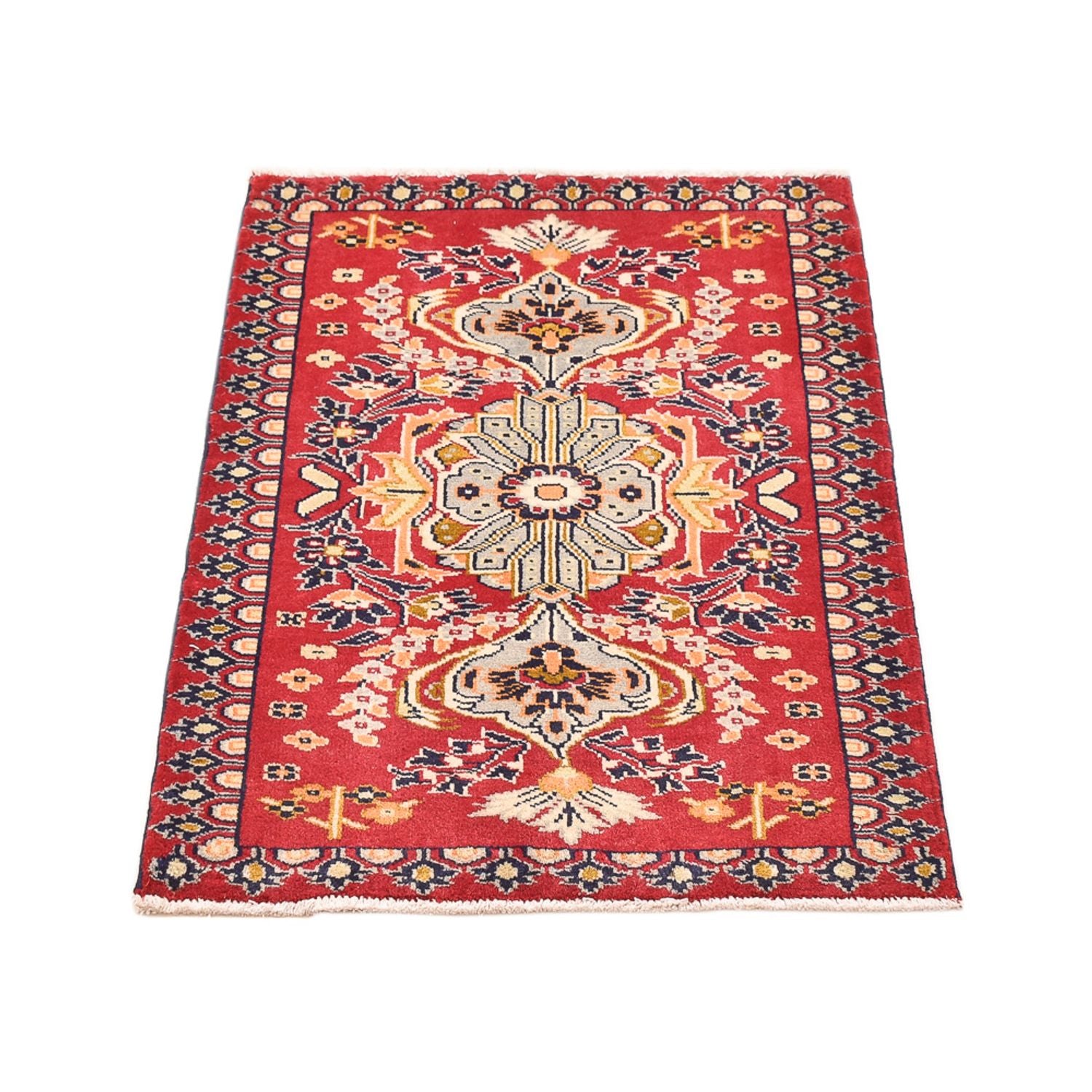 Perserteppich - Nomadic - 91 x 62 cm - rot