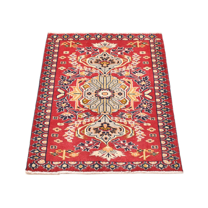 Perserteppich - Nomadic - 91 x 62 cm - rot