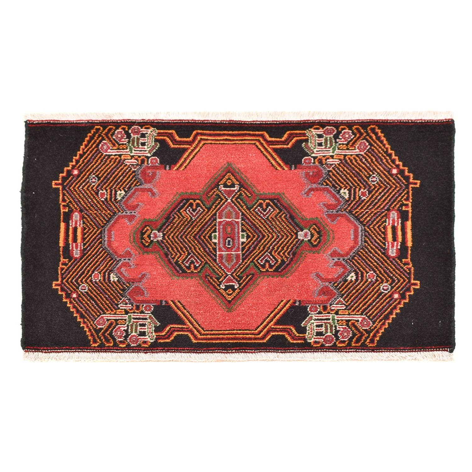 Perserteppich - Nomadic - 70 x 47 cm - rot