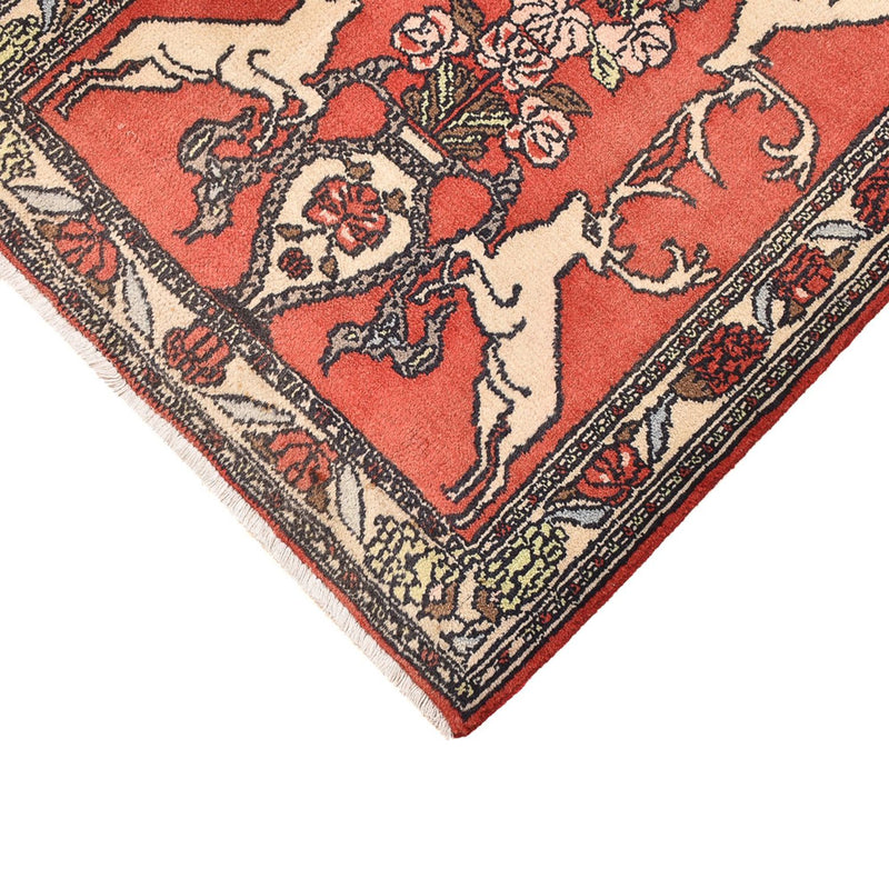 Perserteppich - Nomadic - 78 x 67 cm - rot