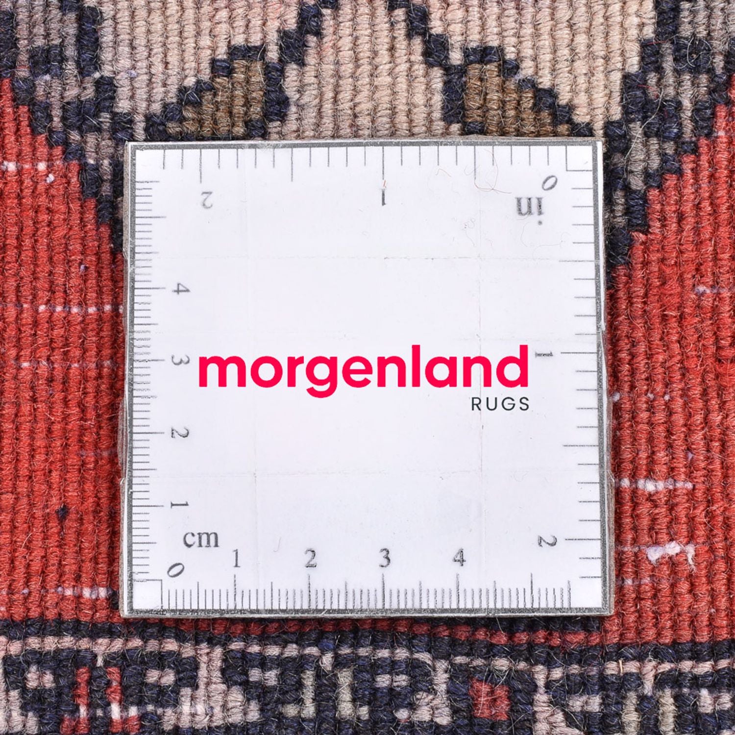 Perserteppich - Nomadic - 78 x 67 cm - rot