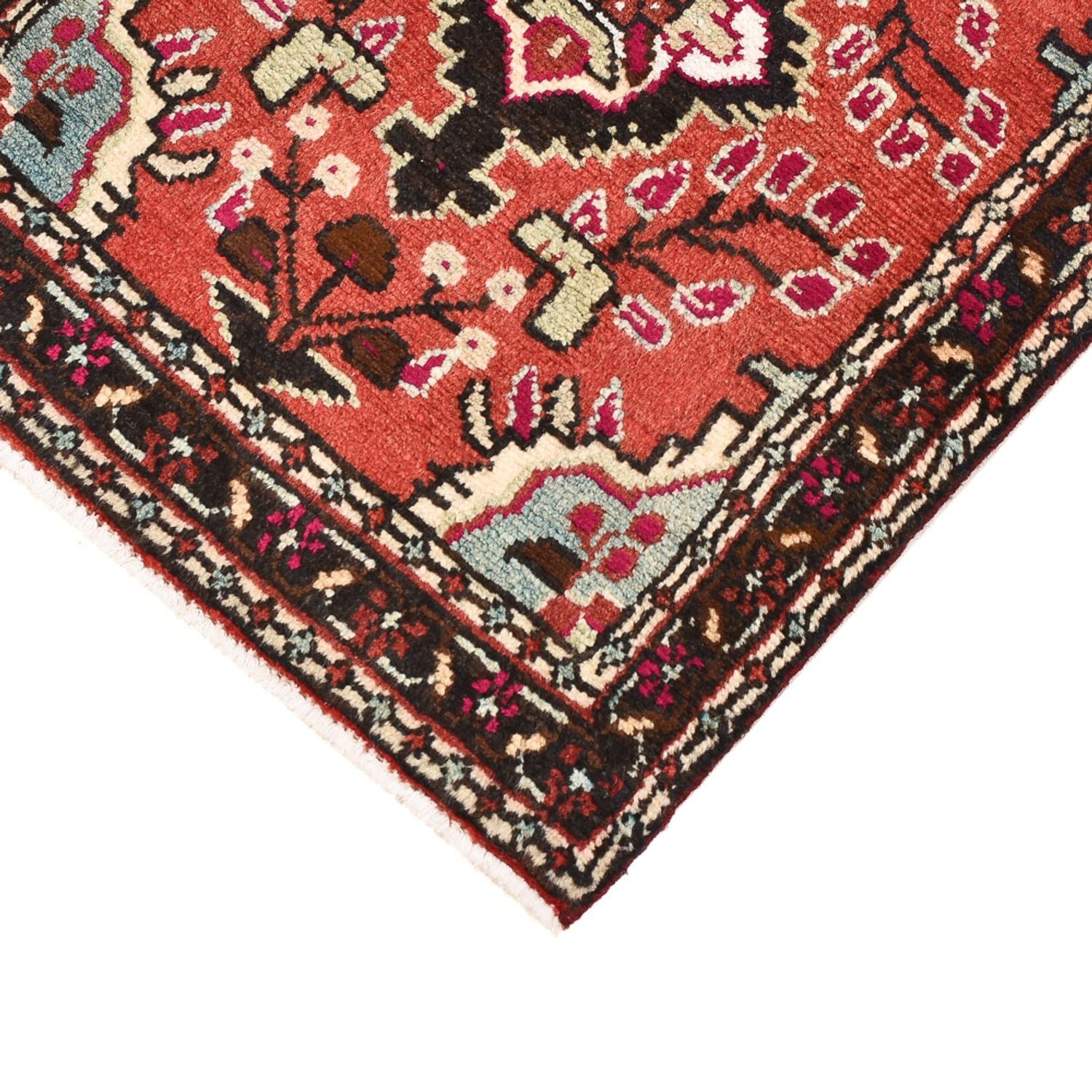 Perserteppich - Nomadic - 70 x 50 cm - hellrot