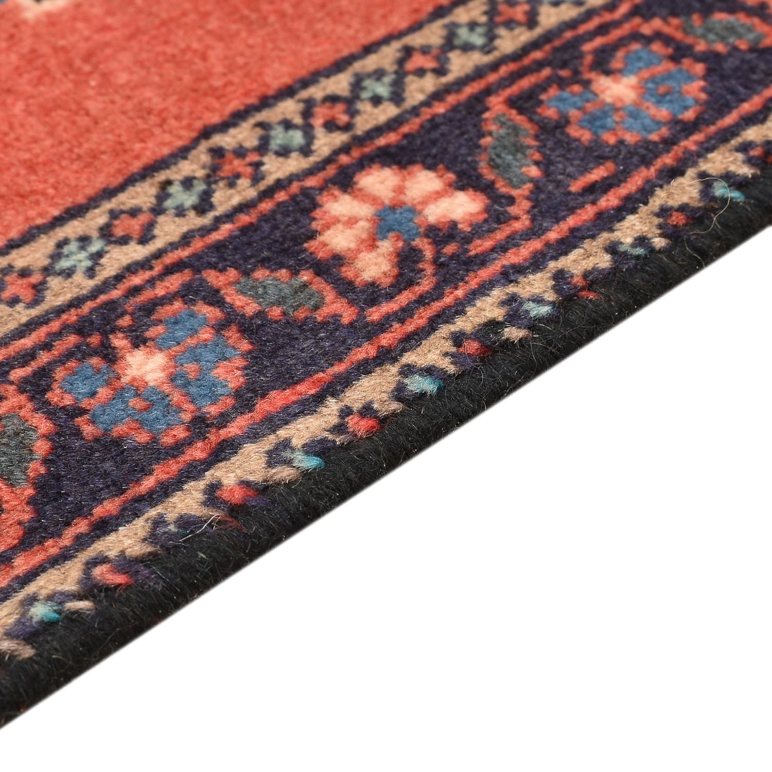 Perserteppich - Nomadic - 55 x 49 cm - rot