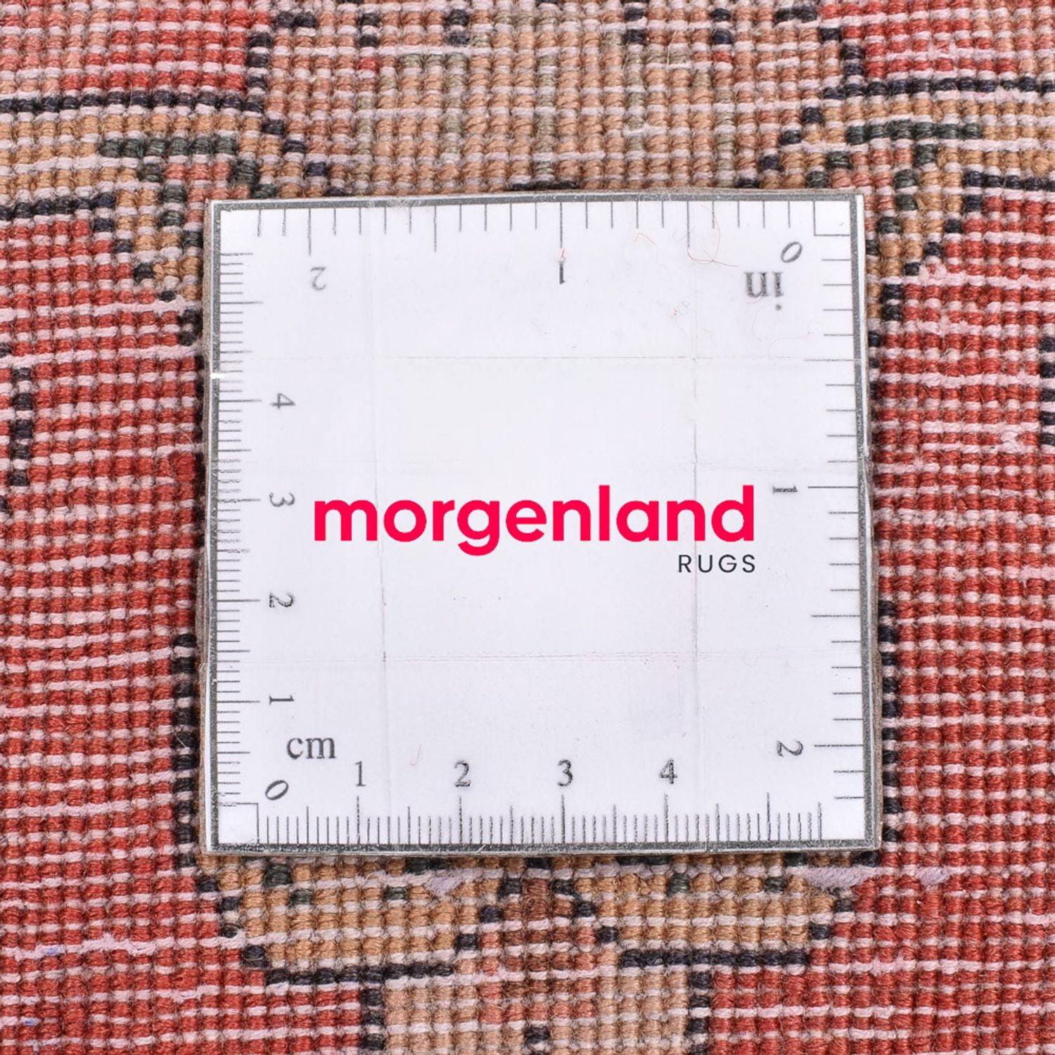 Perserteppich - Nomadic - 55 x 49 cm - rot