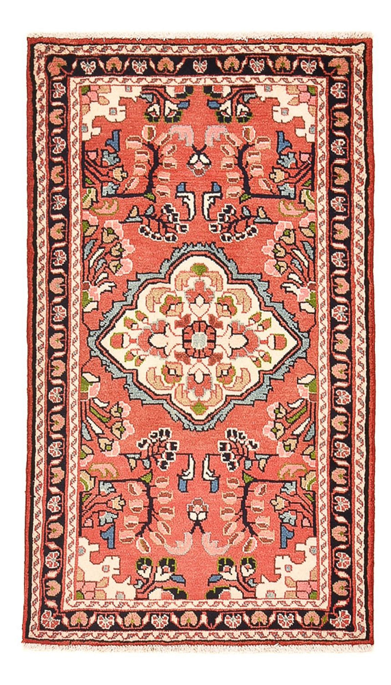 Perserteppich - Nomadic - 131 x 76 cm - hellrot