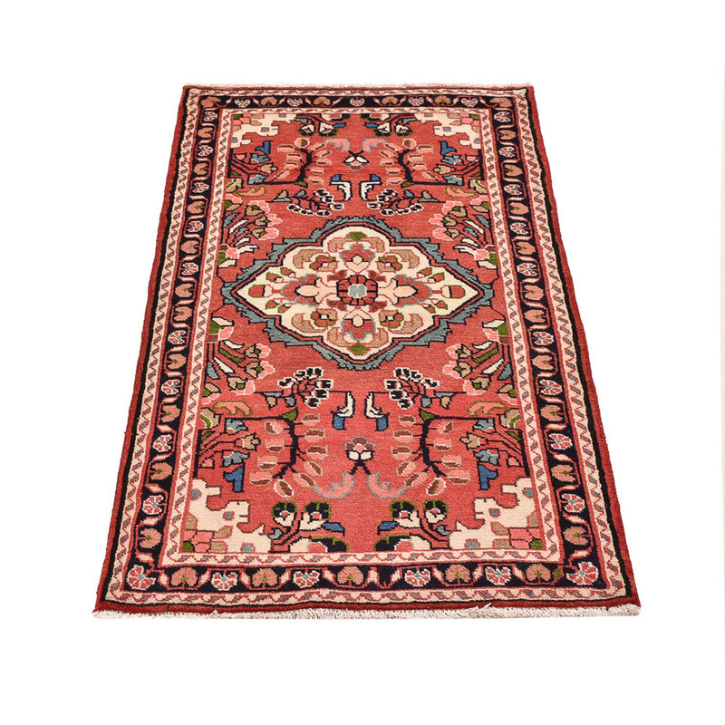 Perserteppich - Nomadic - 131 x 76 cm - hellrot
