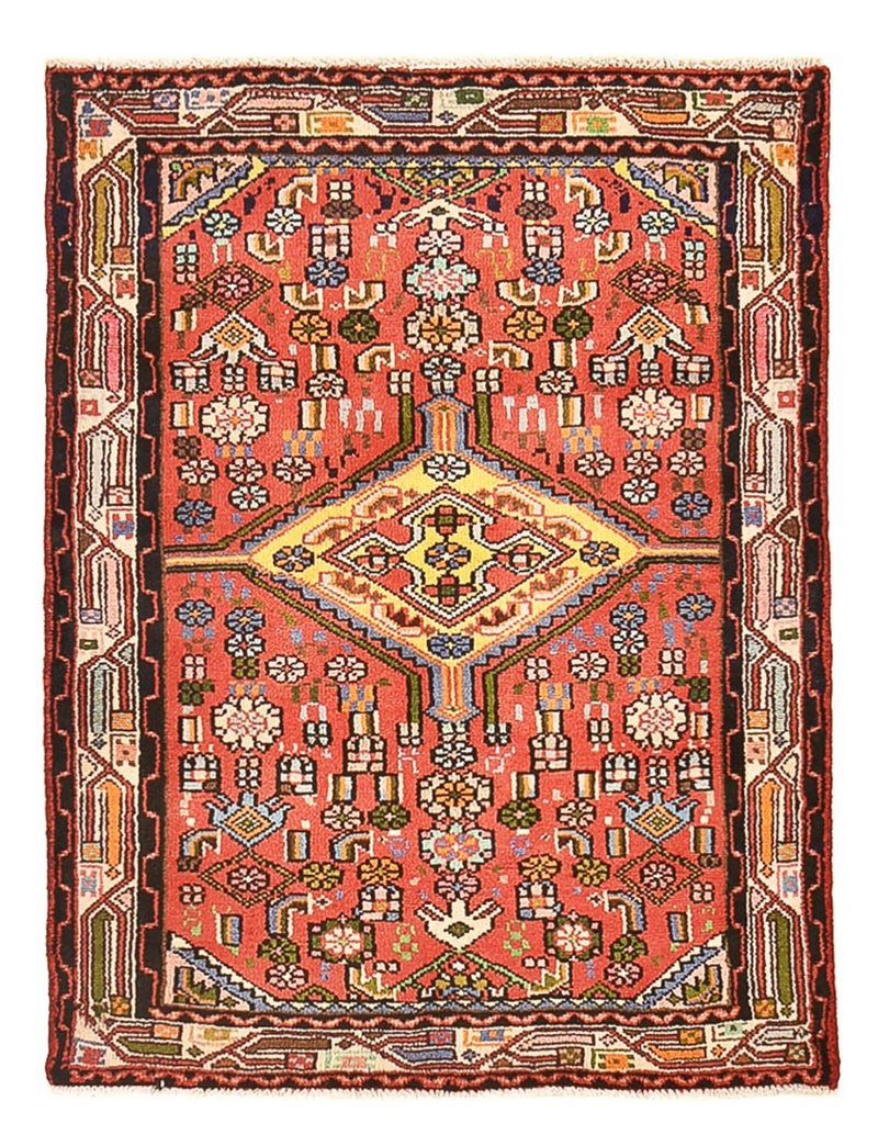 Perserteppich - Nomadic - 105 x 80 cm - rot