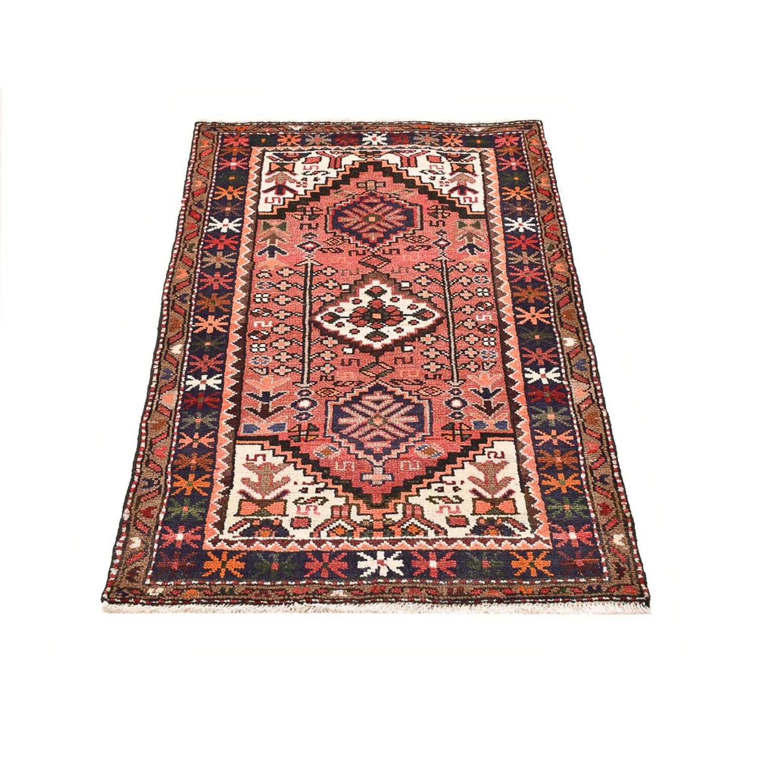 Perserteppich - Bidjar - 127 x 78 cm - hellrot
