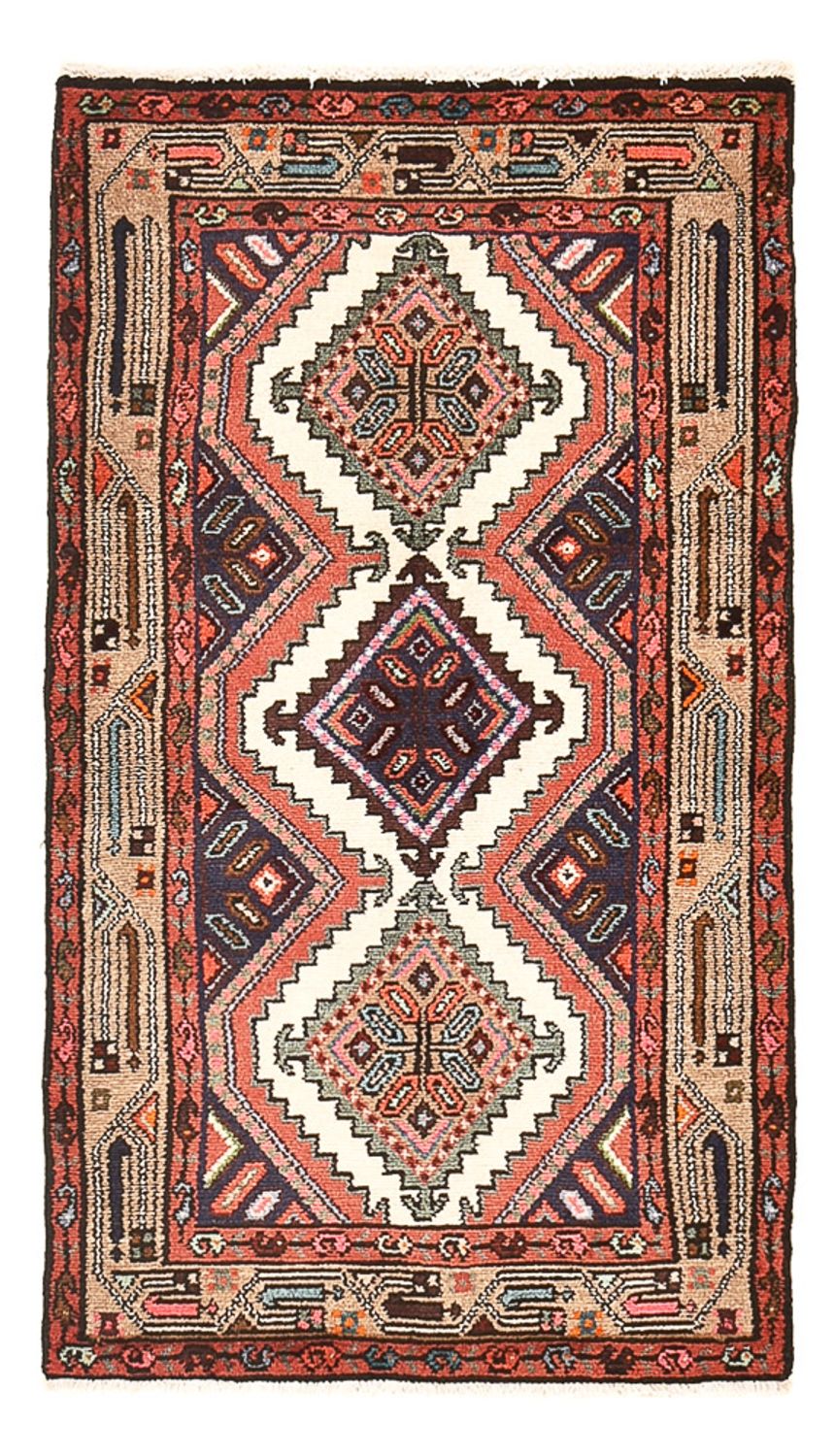 Perserteppich - Nomadic - 130 x 74 cm - mehrfarbig