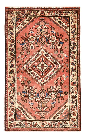 Perserteppich - Nomadic - 121 x 76 cm - hellrot