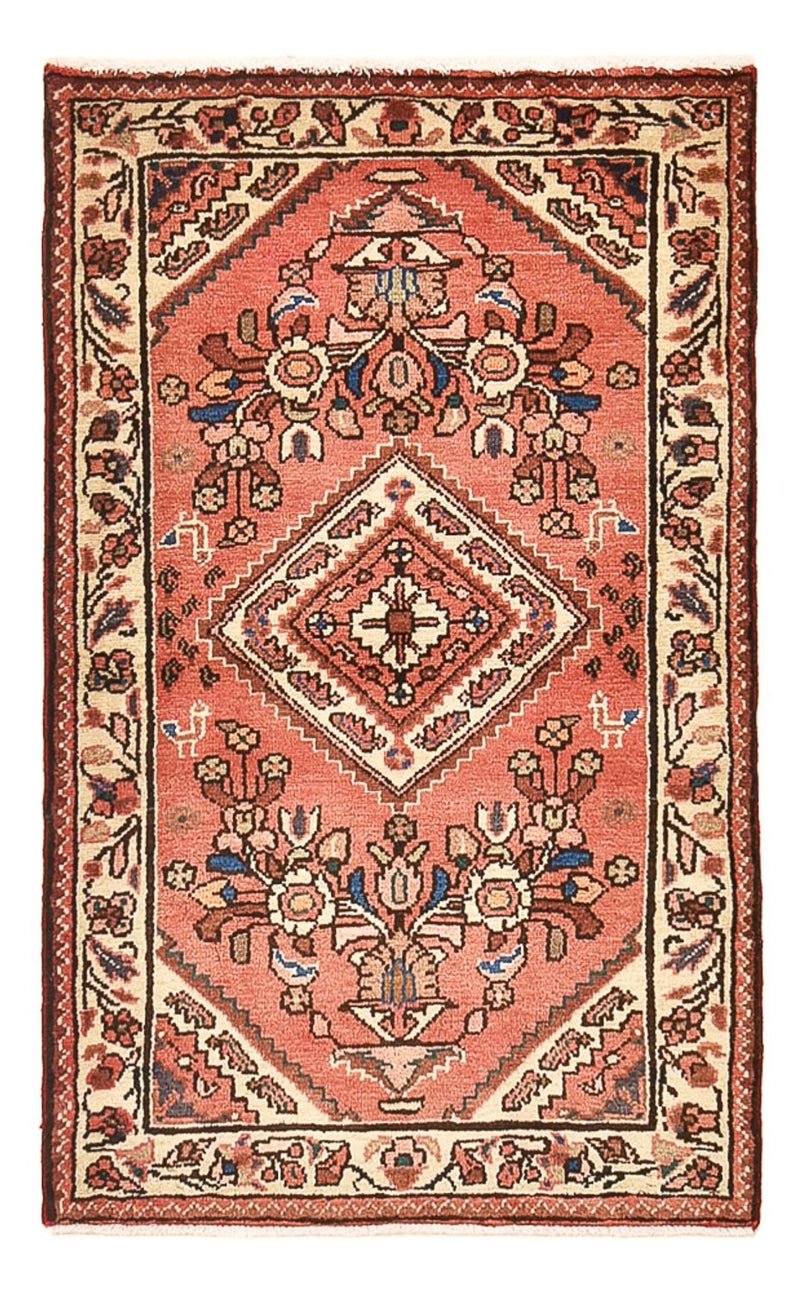 Perserteppich - Nomadic - 121 x 76 cm - hellrot