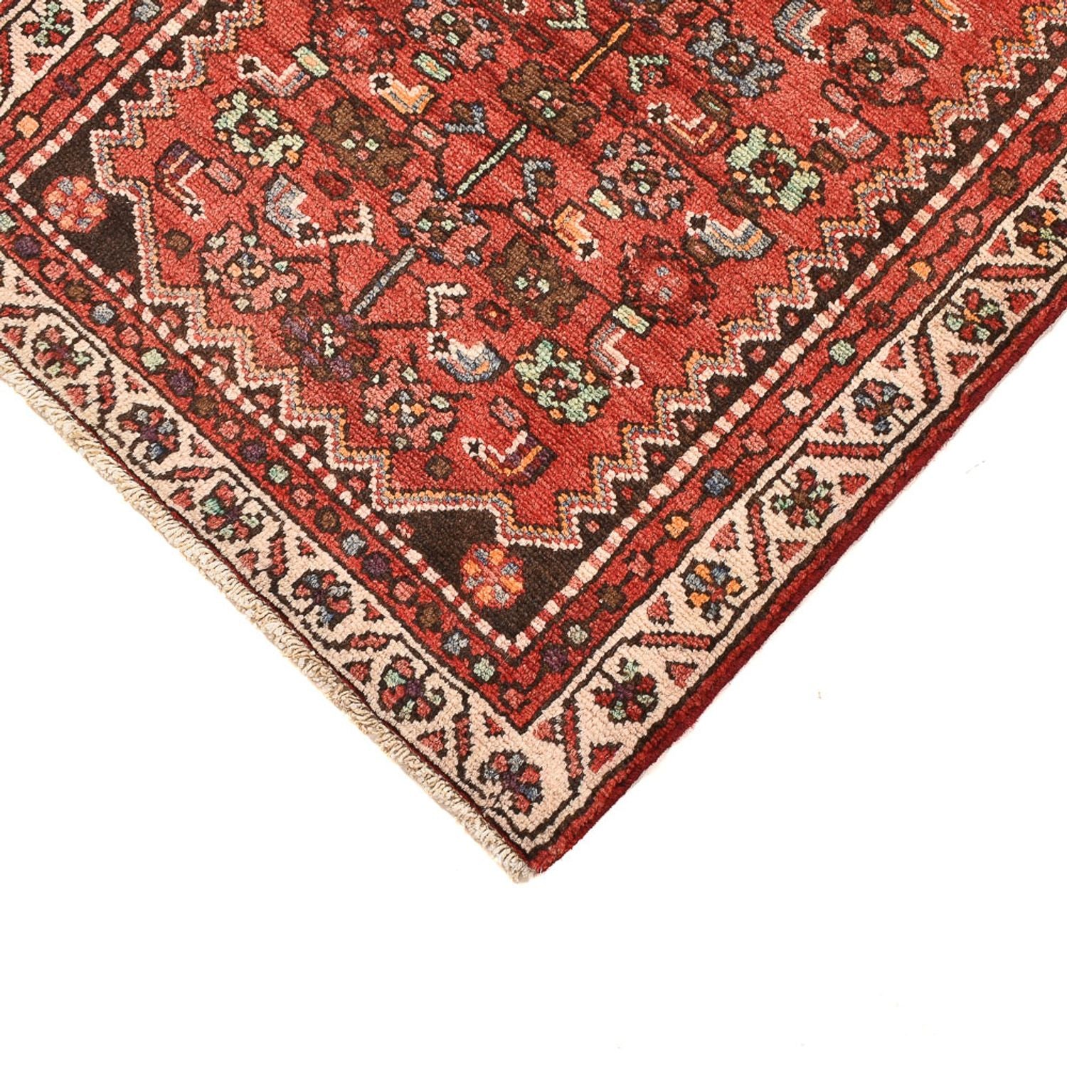 Perserteppich - Nomadic - 110 x 67 cm - hellrot