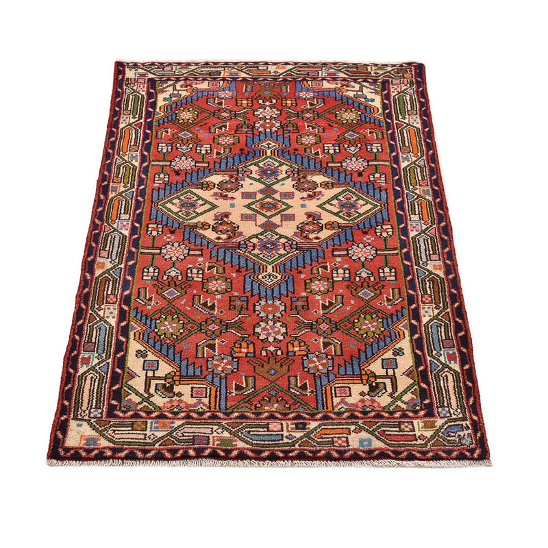 Perserteppich - Nomadic - 134 x 81 cm - rot