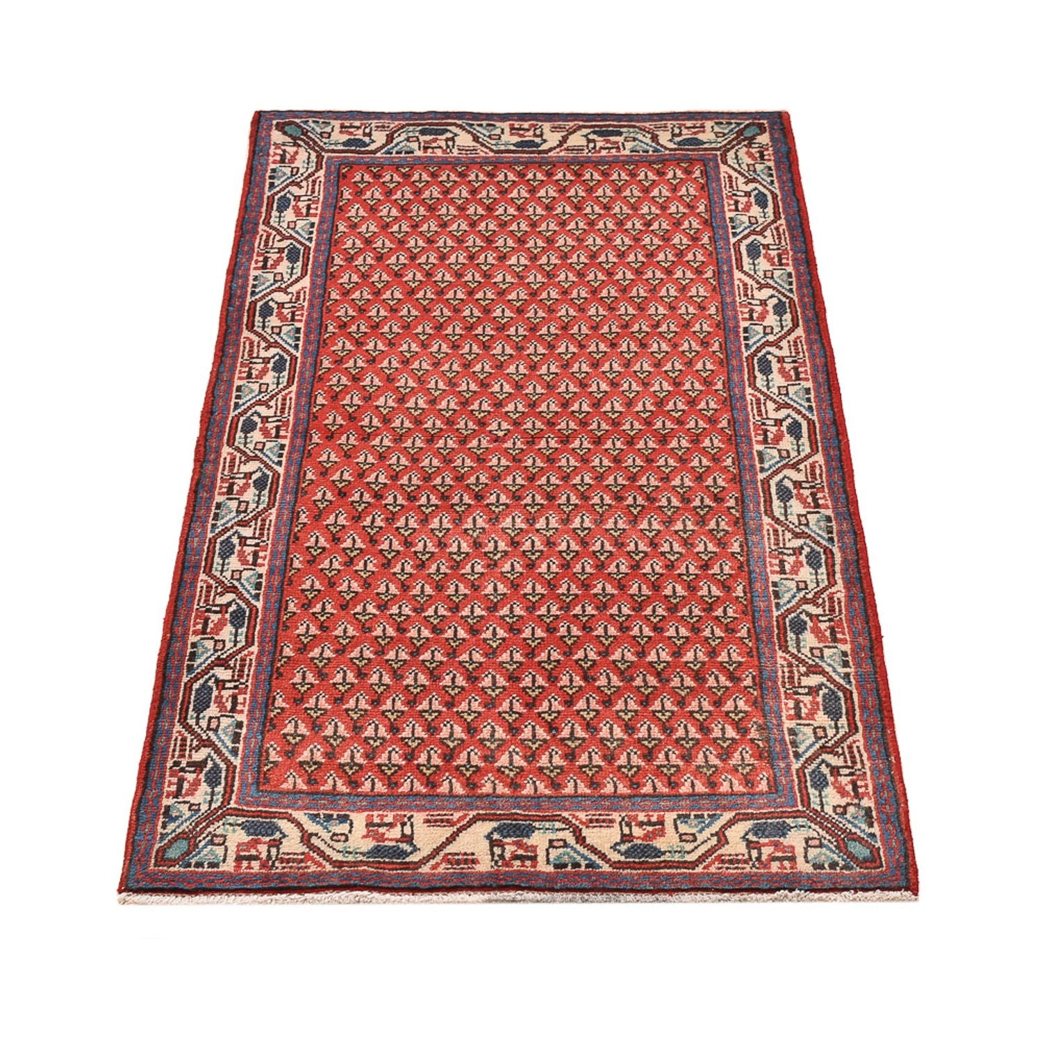 Perserteppich - Mir - 125 x 66 cm - rost