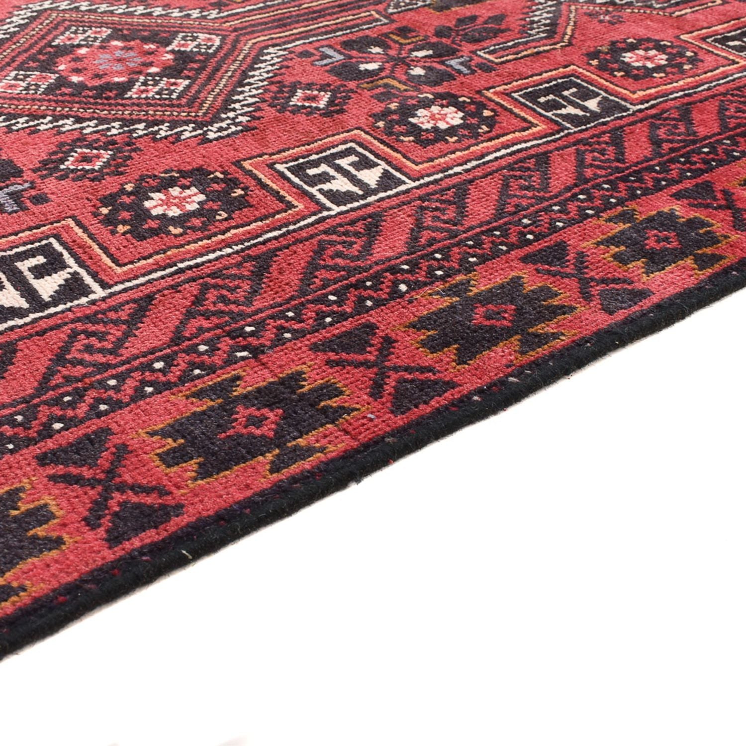 Läufer Belutsch - 378 x 85 cm - rot