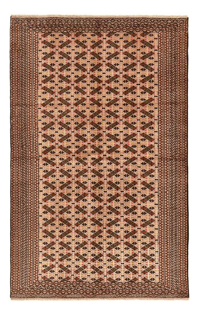 Turkaman Teppich - 190 x 128 cm - hellrot
