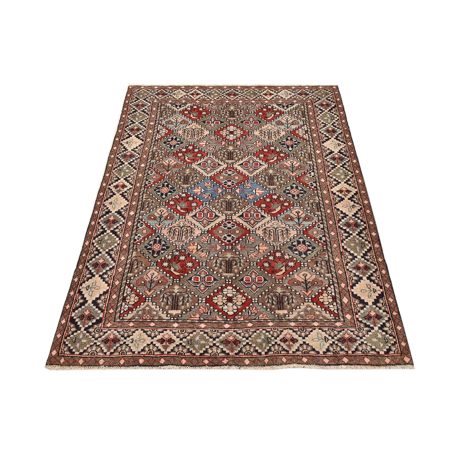 Perserteppich - Nomadic - 187 x 113 cm - mehrfarbig
