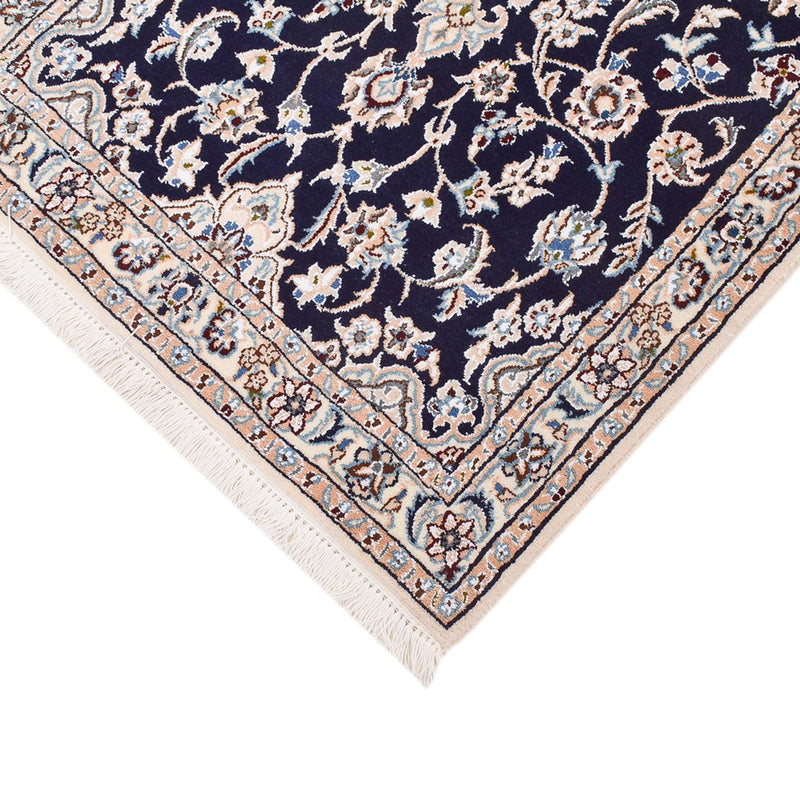 Läufer Perser - Nain - Royal - 315 x 69 cm - dunkelblau