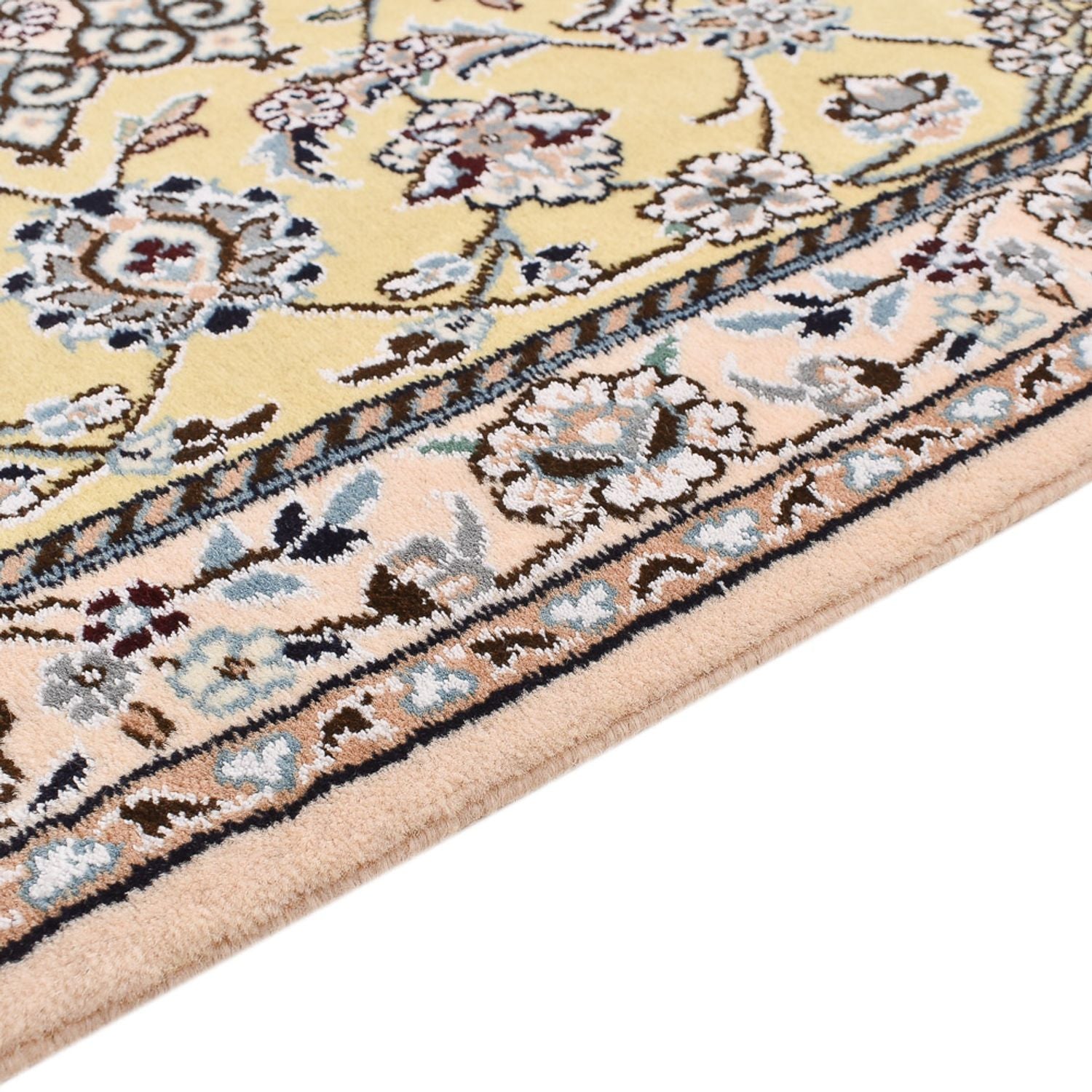 Läufer Perser - Nain - Royal - 263 x 90 cm - beige