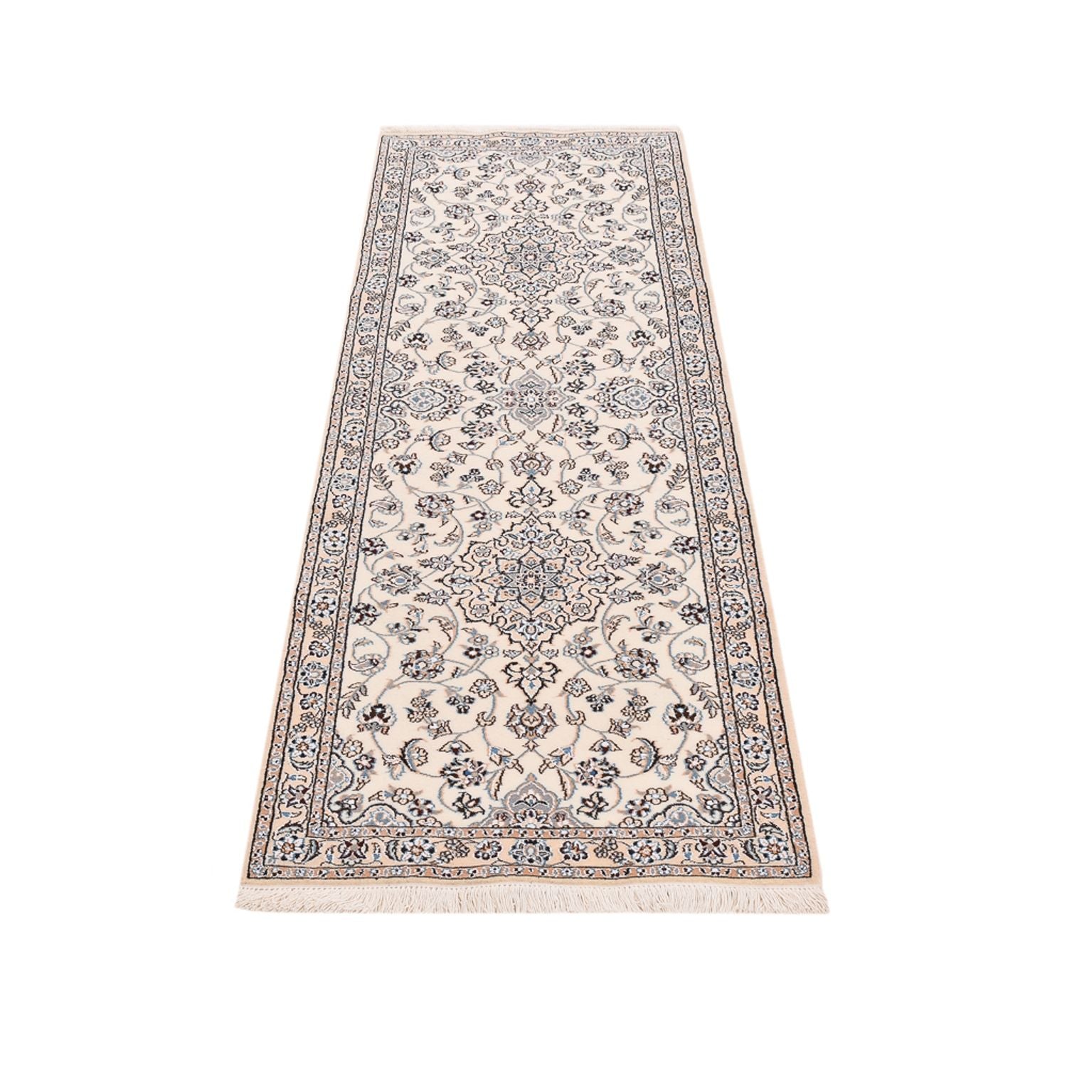 Läufer Perser - Nain - Royal - 215 x 71 cm - creme