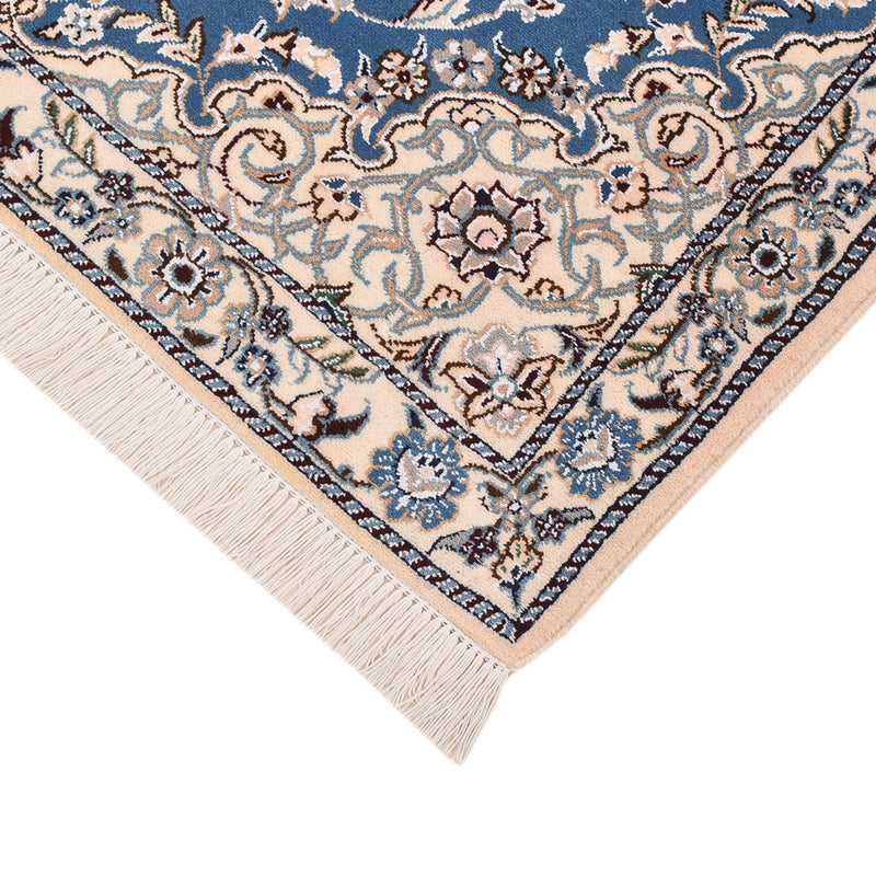 Perserteppich - Nain - Royal - 127 x 90 cm - blau