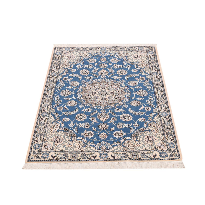 Perserteppich - Nain - Royal - 127 x 90 cm - blau