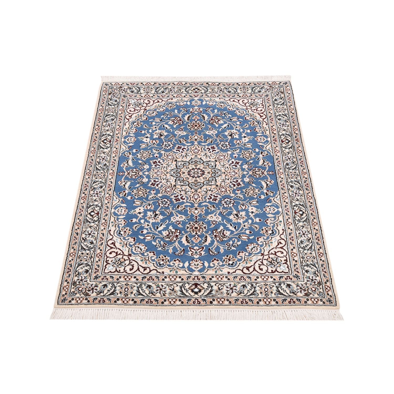 Perserteppich - Nain - Royal - 120 x 80 cm - blau