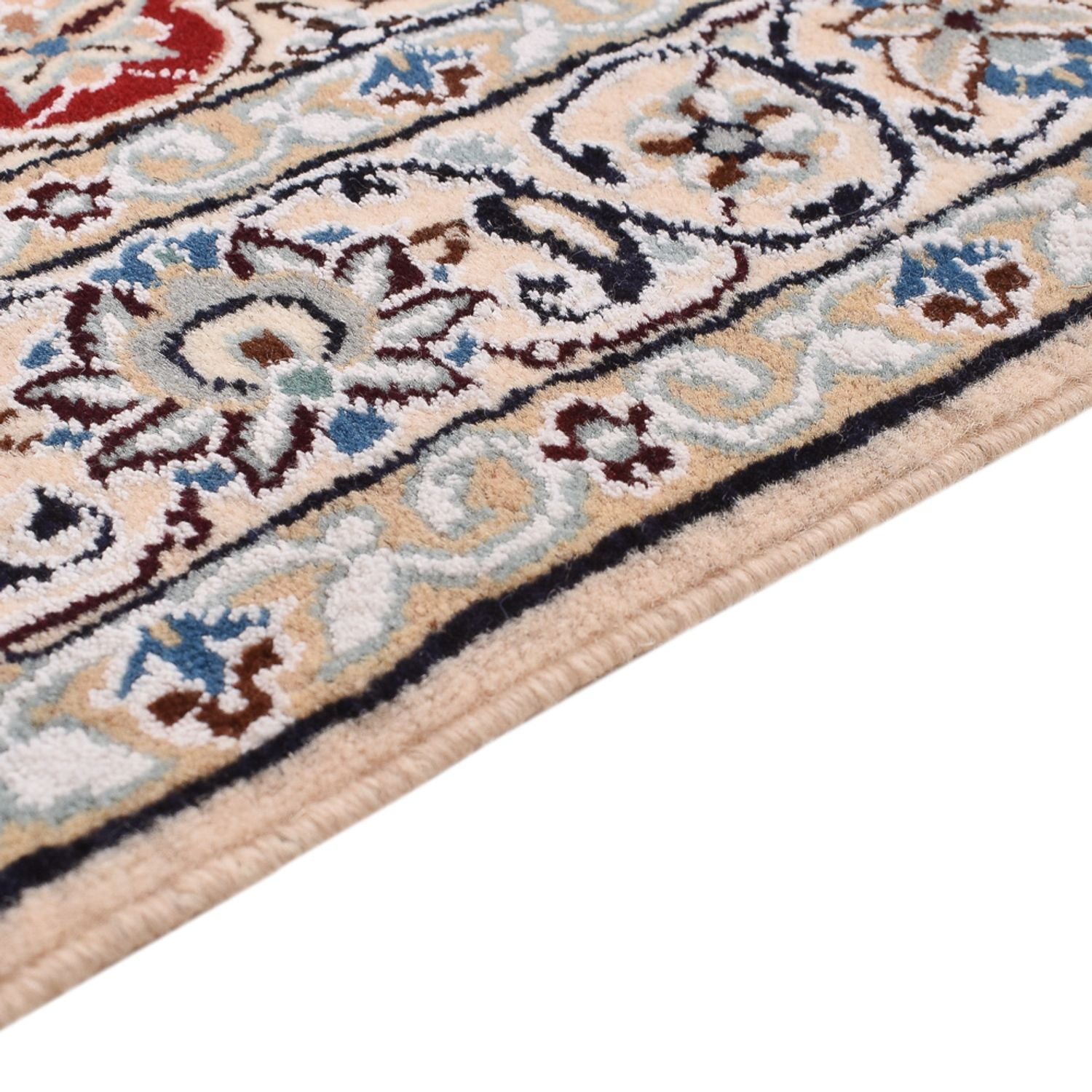 Perserteppich - Nain - Royal - 155 x 105 cm - rot