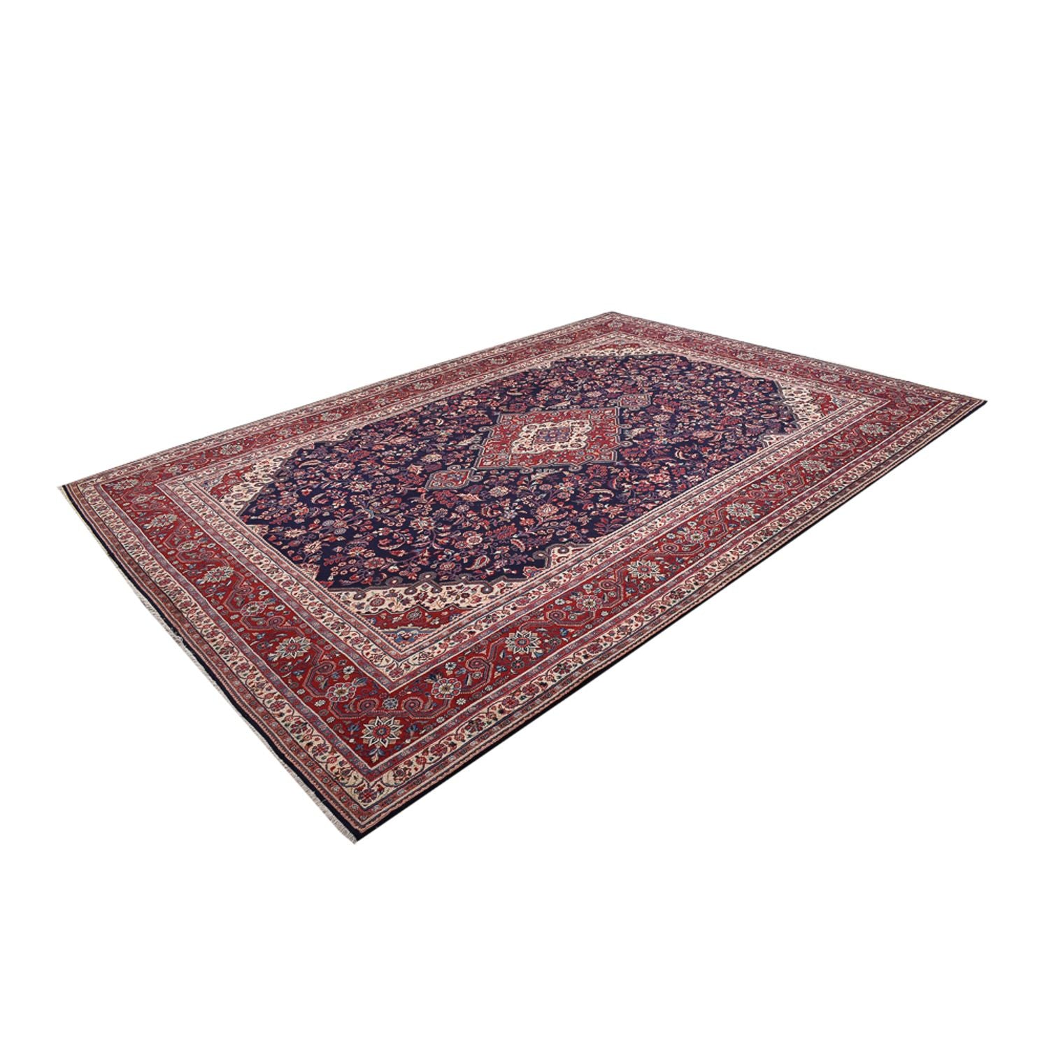 Perserteppich - Classic - 428 x 306 cm - dunkelrot