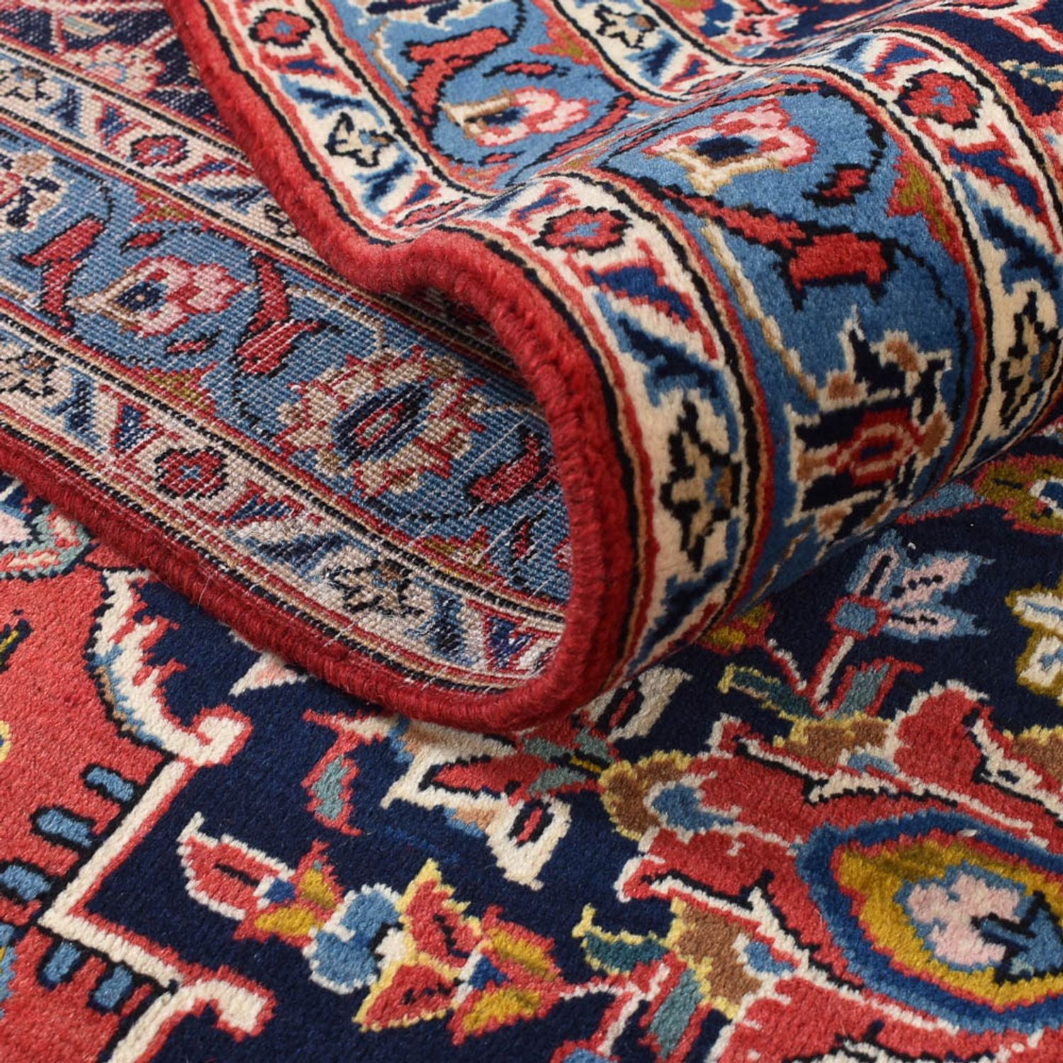 Perserteppich - Keshan - 405 x 303 cm - rot