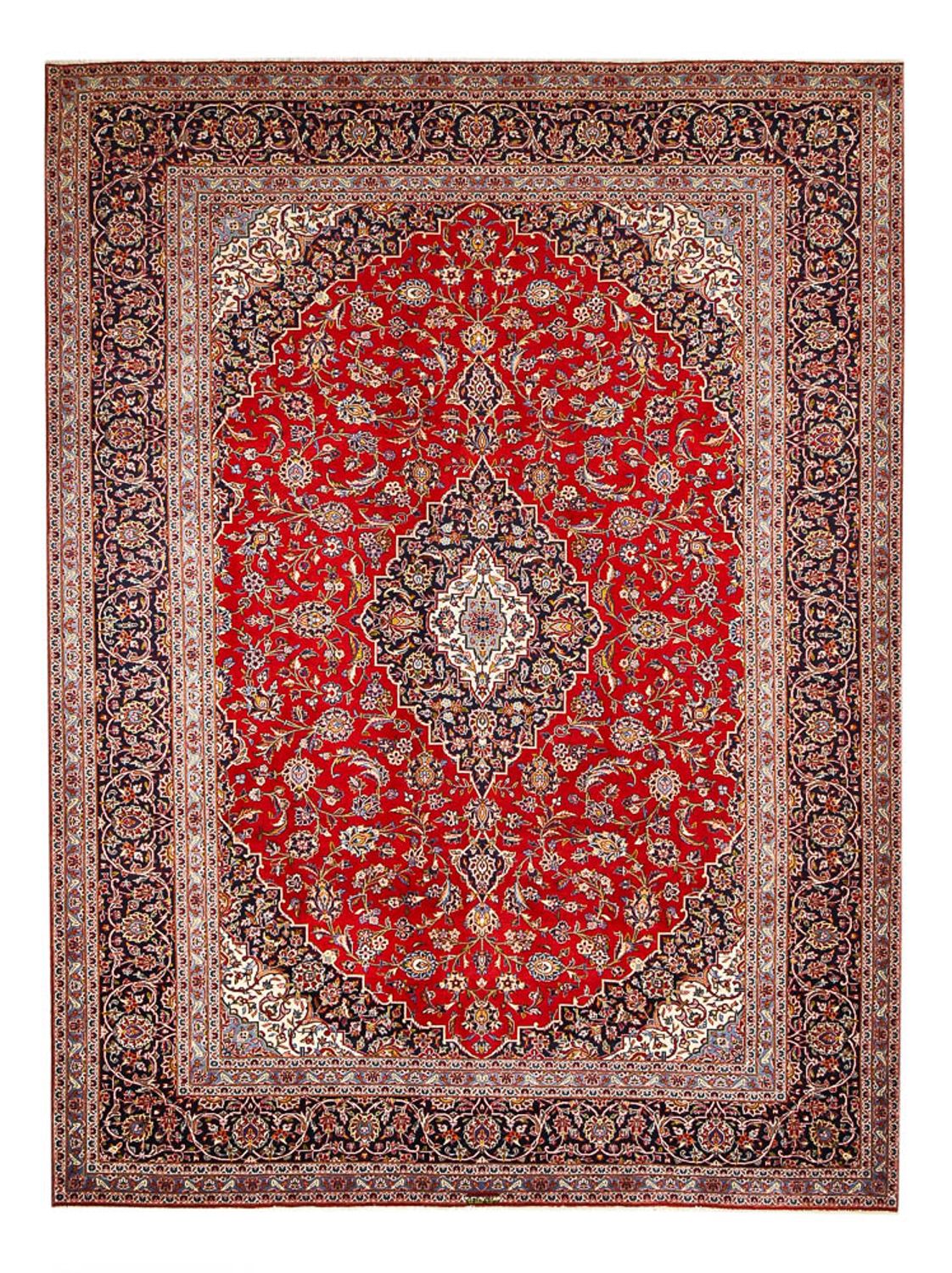 Perserteppich - Keshan - 393 x 294 cm - rot