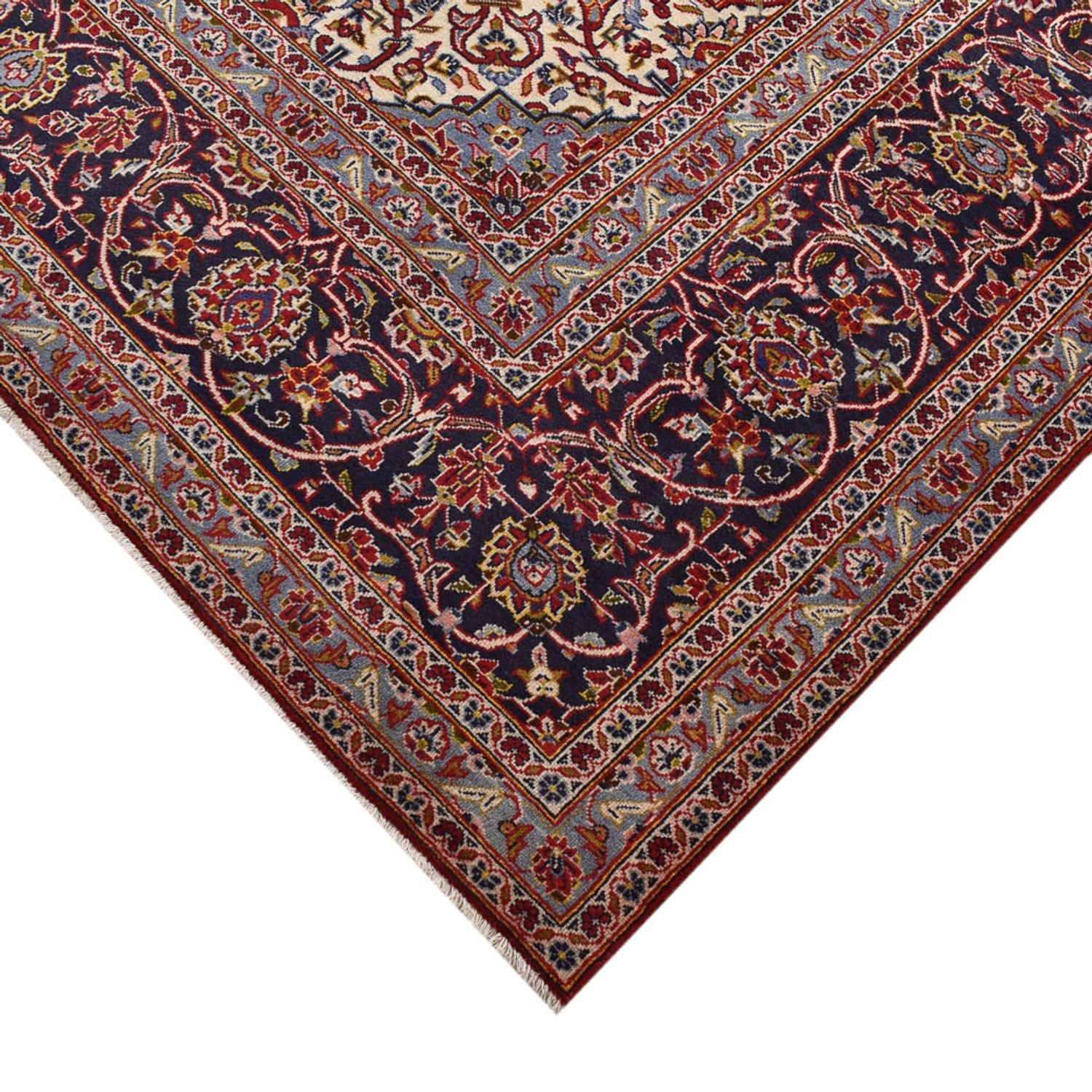 Perserteppich - Keshan - 393 x 294 cm - rot