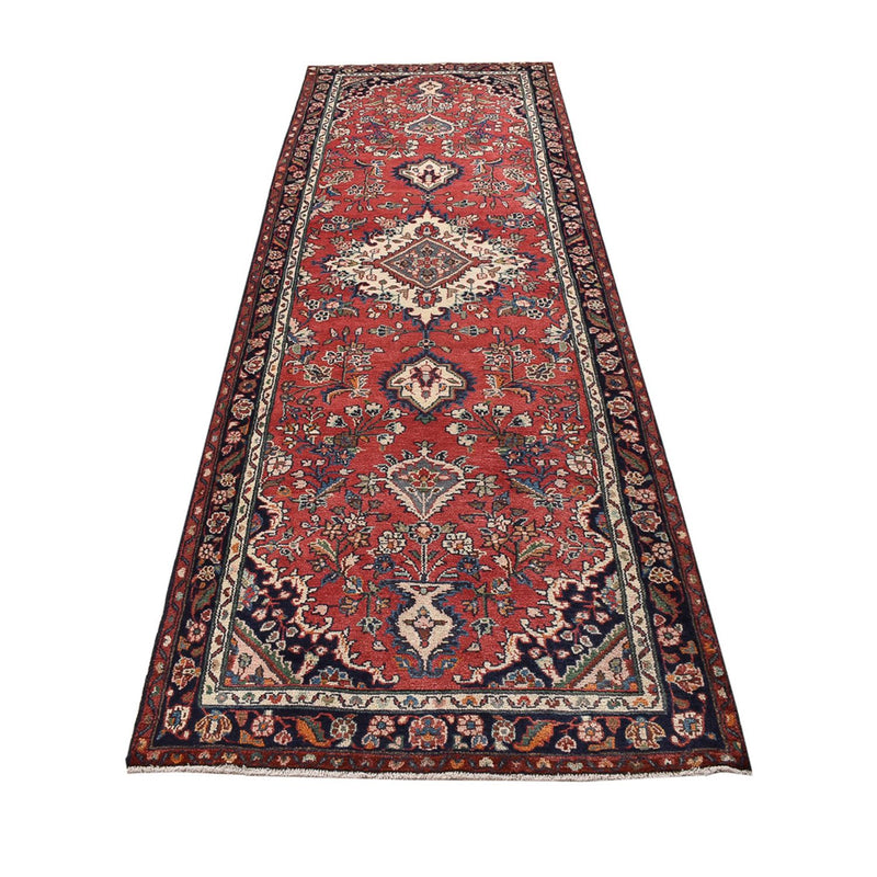 Läufer Perser - Nomadic - 348 x 111 cm - hellrot