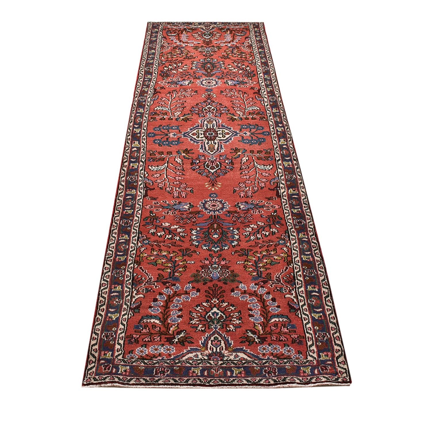 Läufer Perser - Nomadic - 295 x 80 cm - hellrot