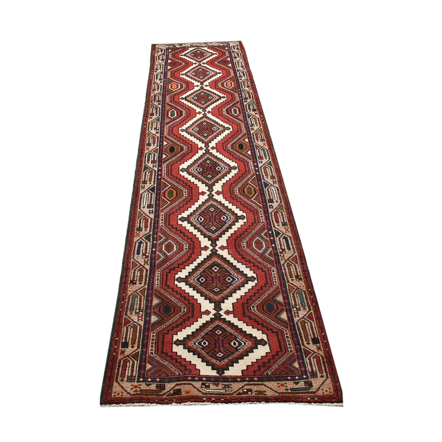Läufer Perser - Nomadic - 318 x 73 cm - rot